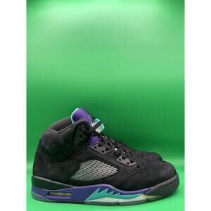 Air Jordan Retro 5 “Black Grape” Size 10 OG Box (136027-007) (2013)